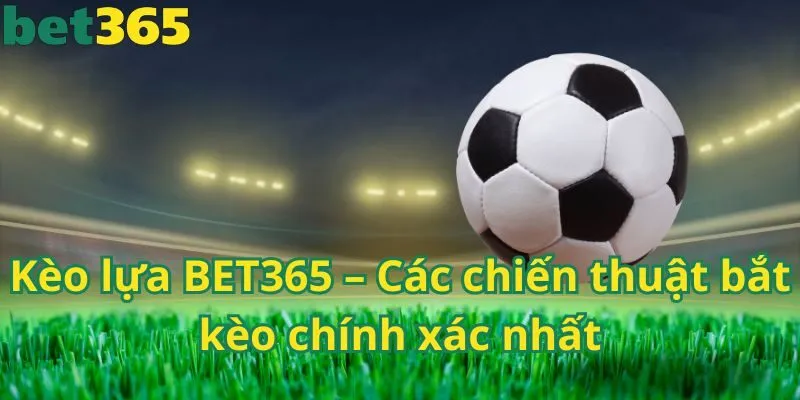 Kèo lựa BET365 – Các chiến thuật bắt kèo chính xác nhất